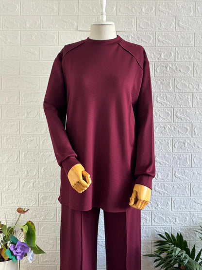 Modal Pantolonlu Takım