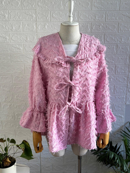 Bağlamalı Kimono Hırka