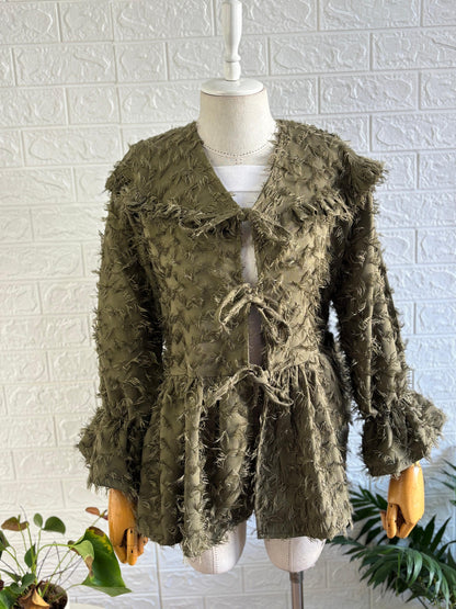 Bağlamalı Kimono Hırka
