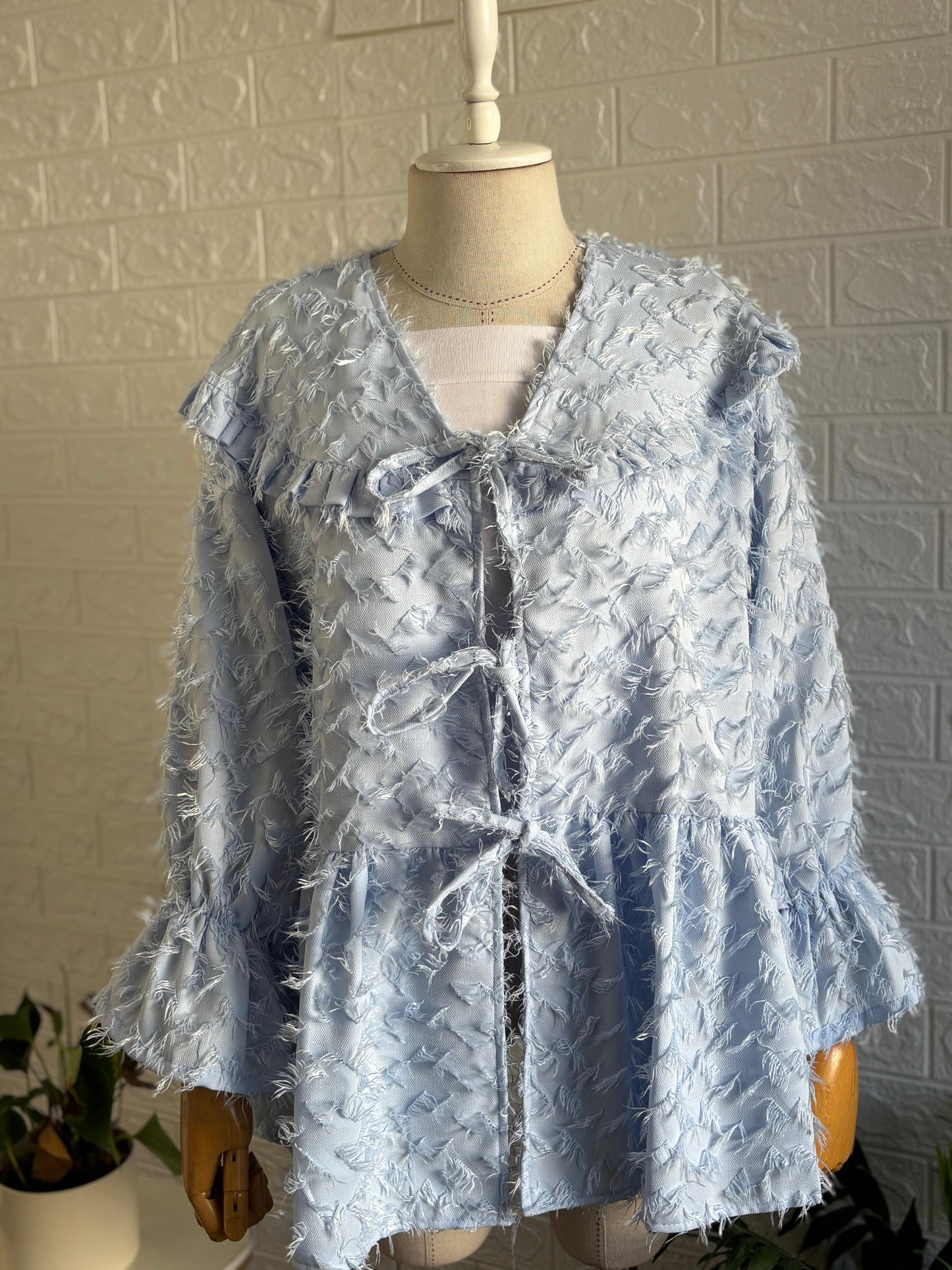 Bağlamalı Kimono Hırka