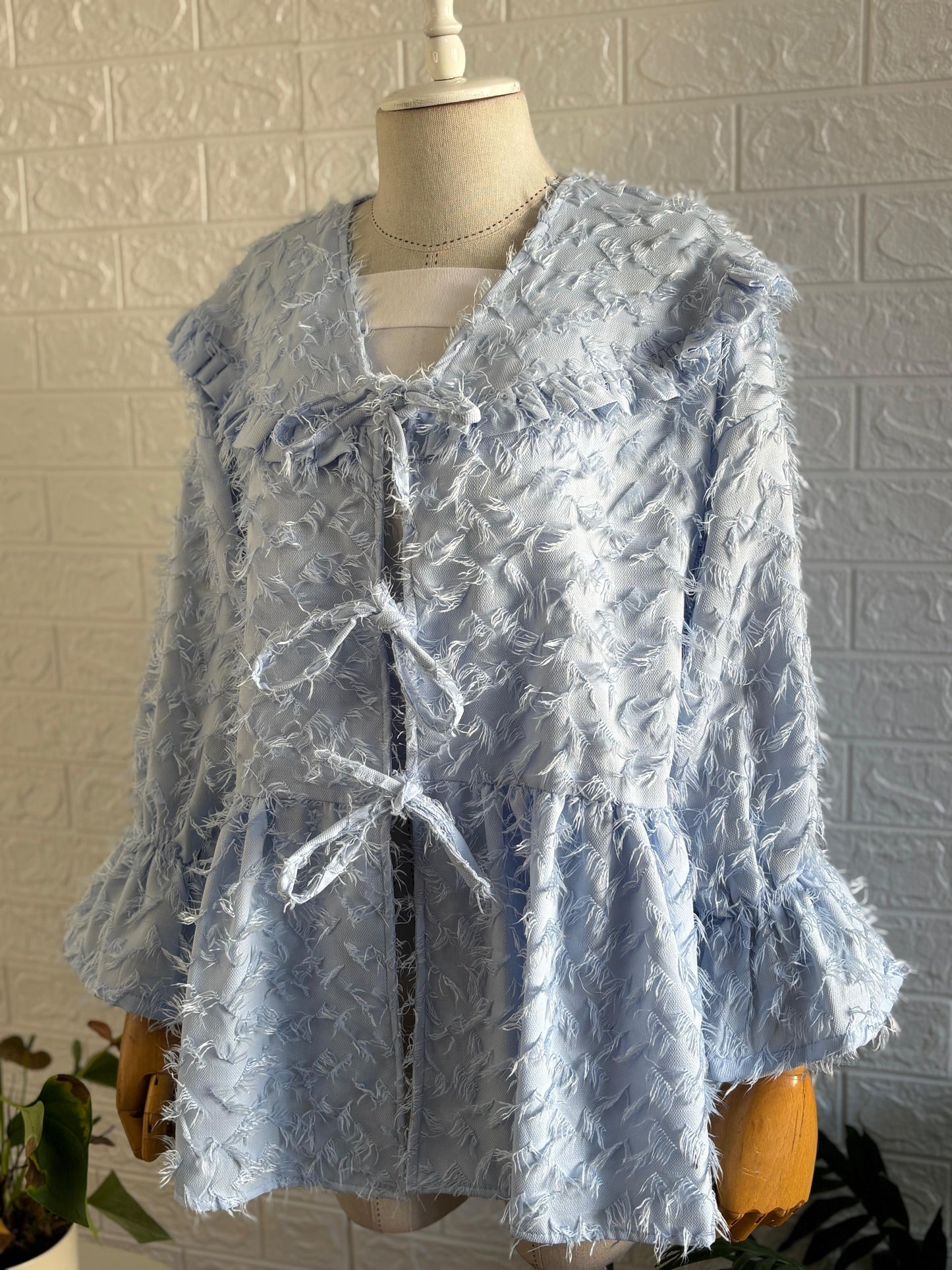 Bağlamalı Kimono Hırka