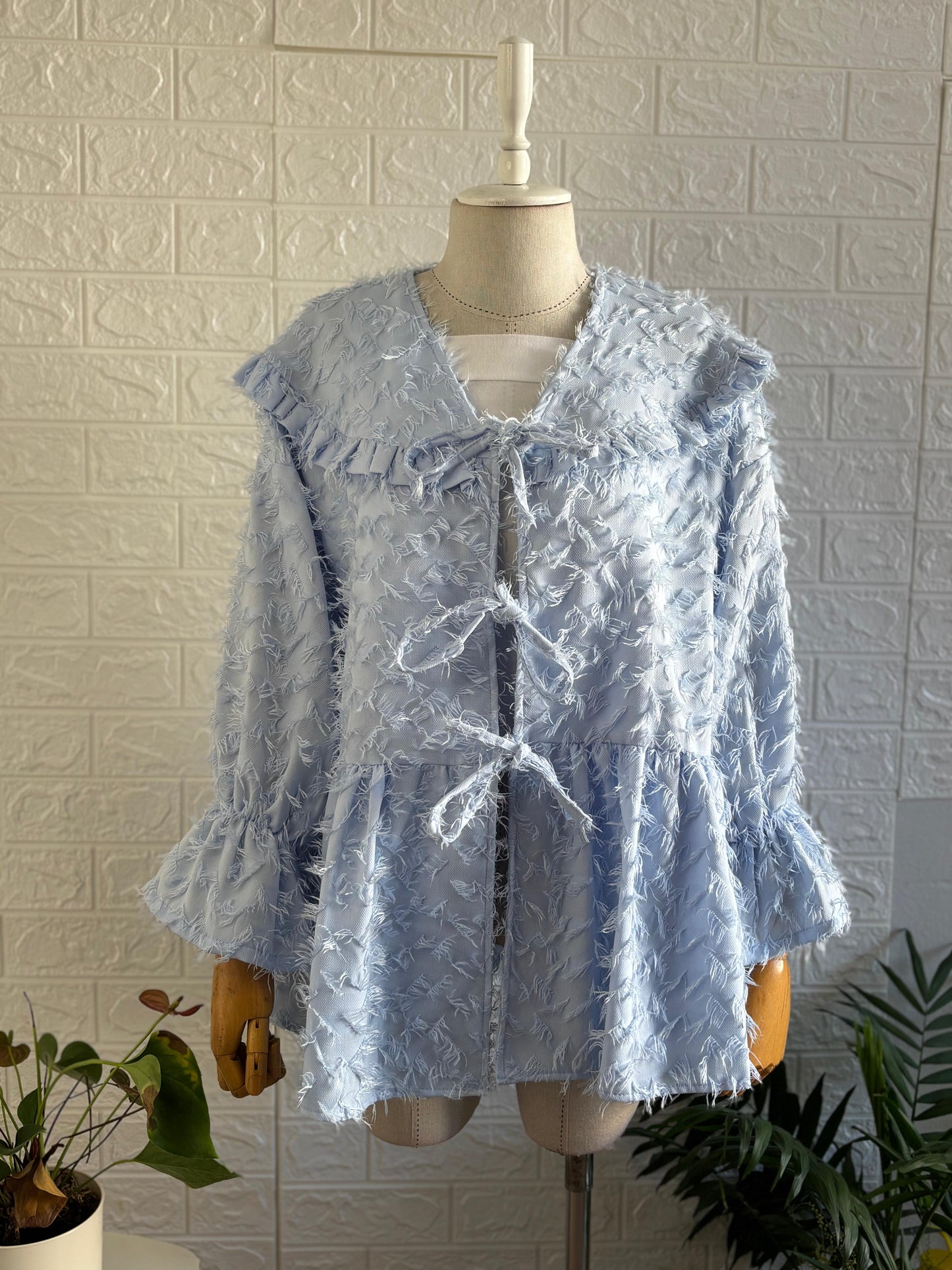Bağlamalı Kimono Hırka
