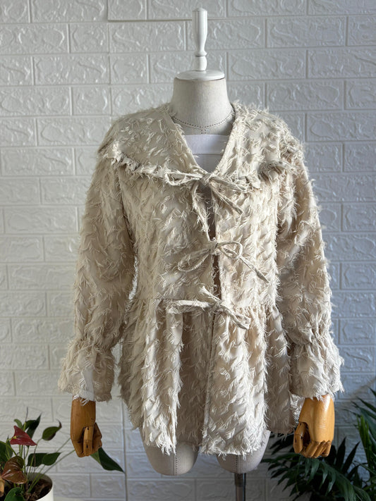 Bağlamalı Kimono Hırka